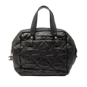 CHANEL Black Logo Bag